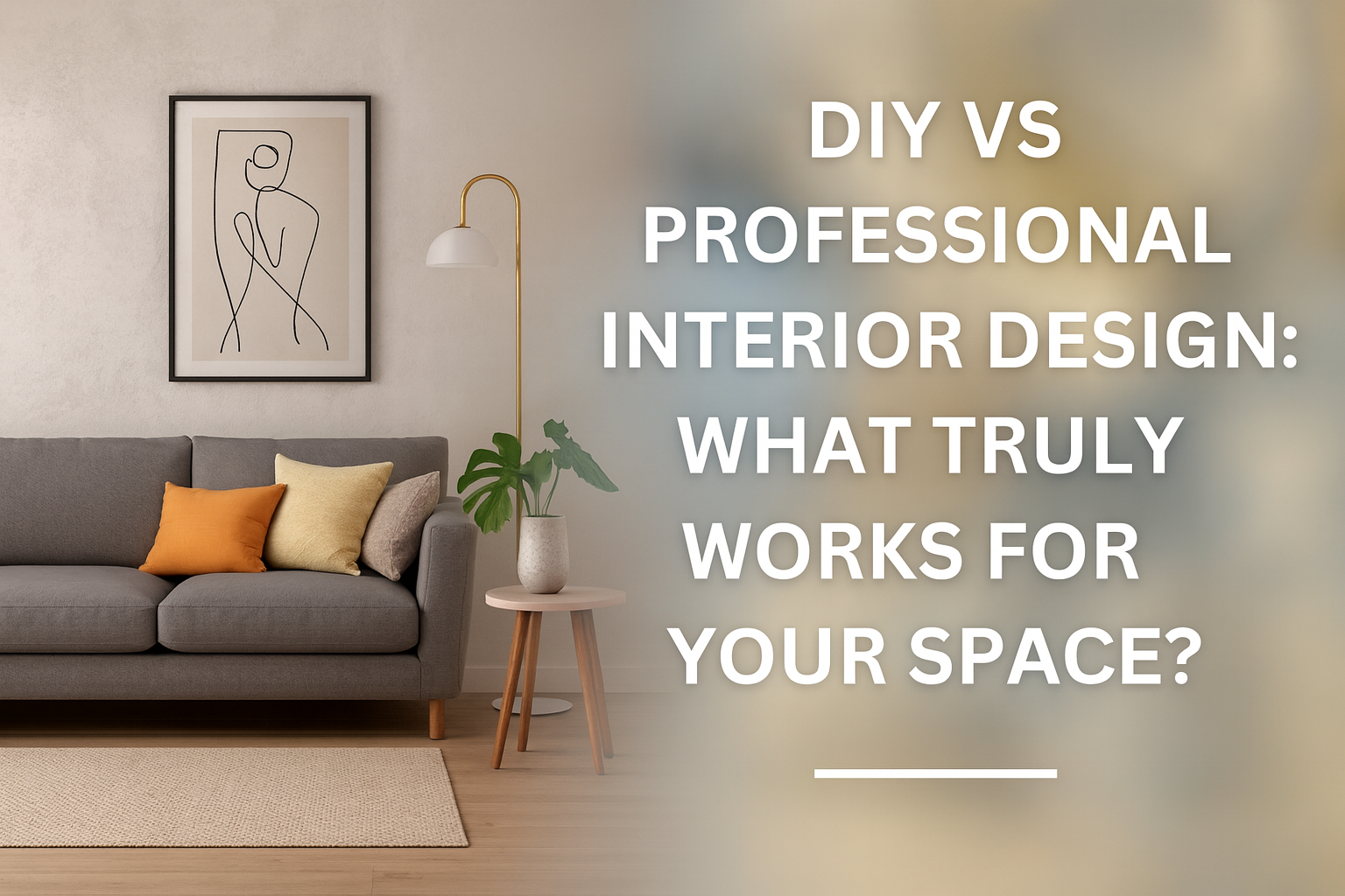DIY vs Professional Interior Design: What Truly Works for Your Space ...